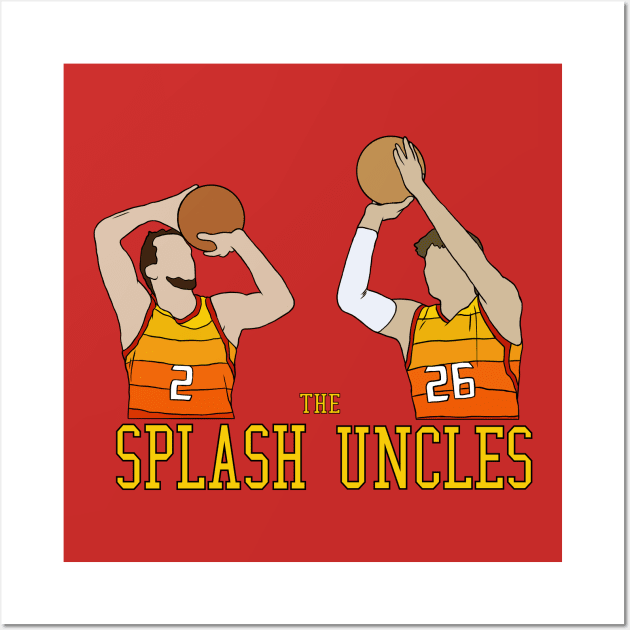 The Splash Uncles Wall Art by rattraptees